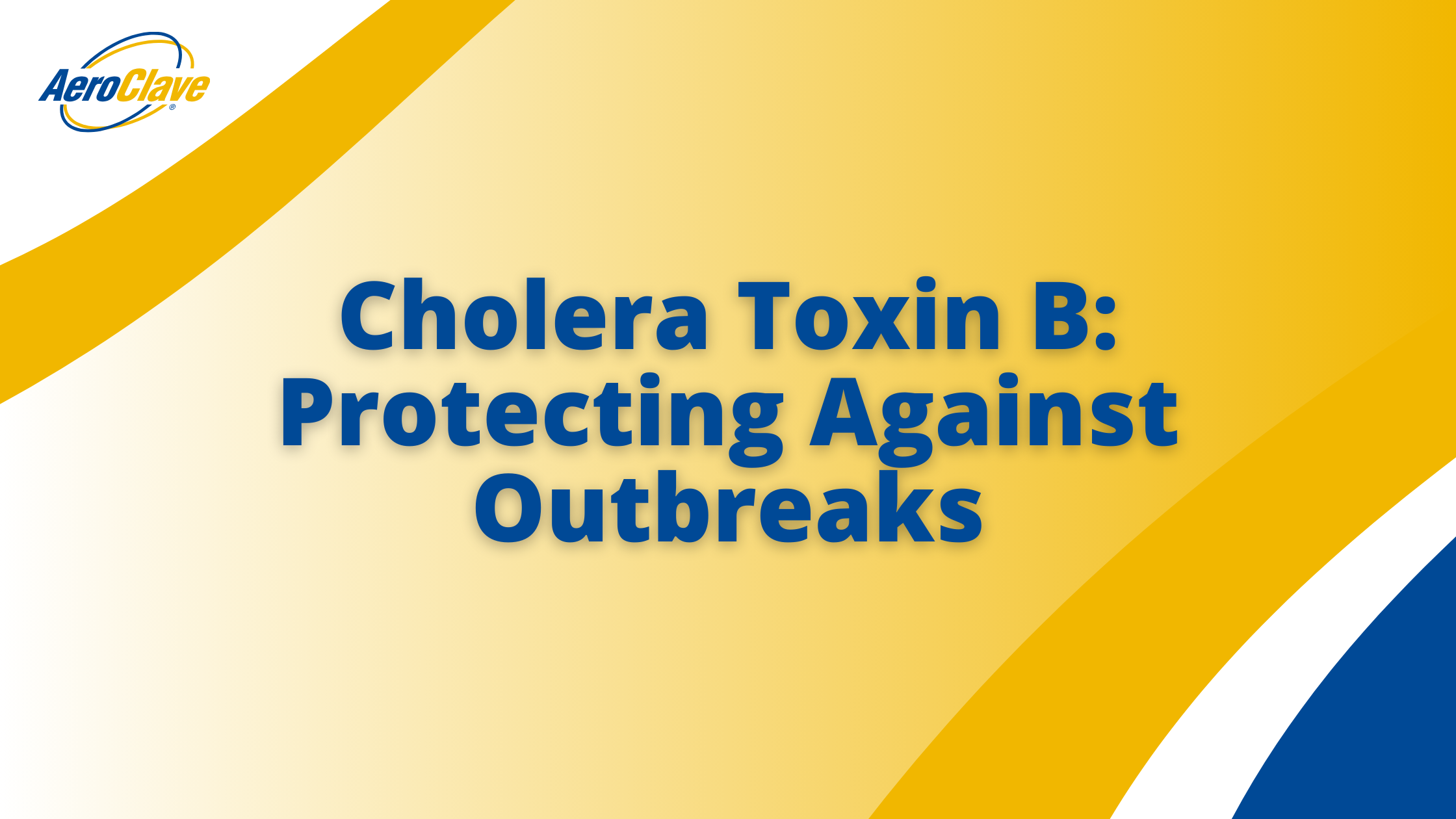 Cholera Toxin B: Protecting Against Outbreaks Banner Cholera Toxin B: Protecting Against Outbreaks Banner